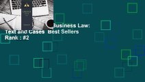 About For Books  Business Law: Text and Cases  Best Sellers Rank : #2