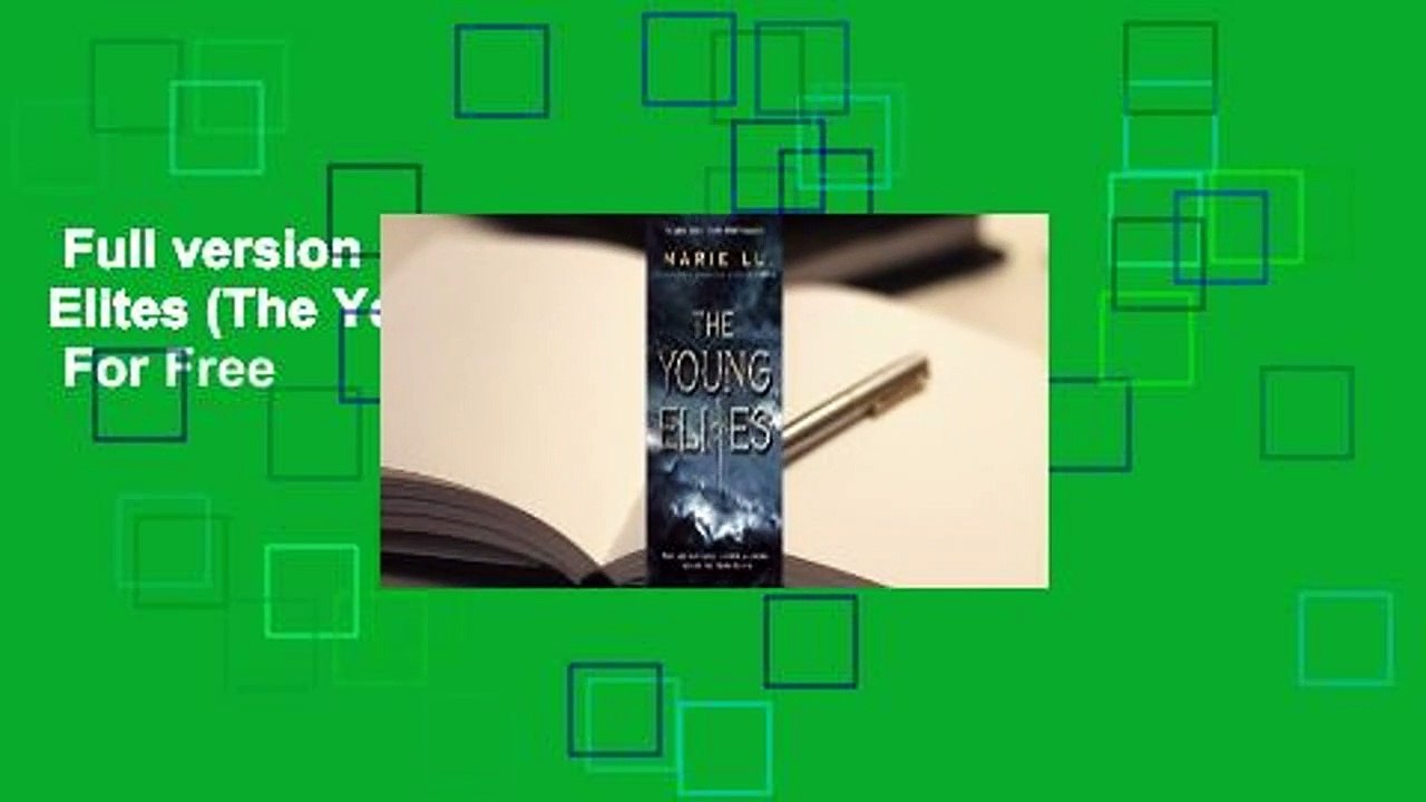 Full version  The Young Elites (The Young Elites, #1)  For Free