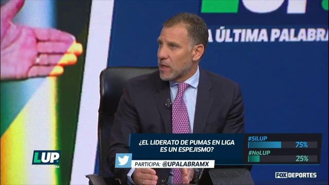 LUP: Pumas debe de calificar : Alberto García Aspe