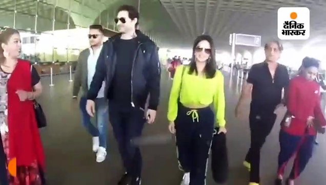 कोरोनावायरस के खतरे के बीच अलर्ट दिखीं सनी लियोनी, फैन्स के साथ सेल्फी से पहले पहना मास्क