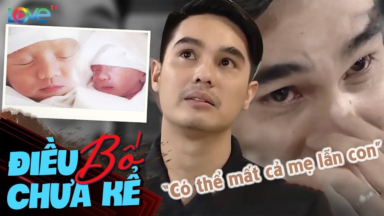 The daddy shares his tears when talking about his children