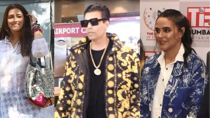 Karan Johar, Nupur Sanon And Other Celebs Spotted Around Town