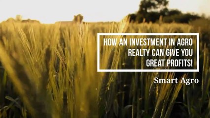 How an investment in agro realty can give you great profits!