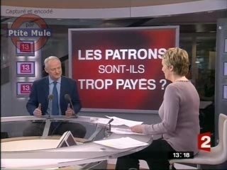 Salaires des patrons : il faut légiférer