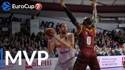 7DAYS EuroCup Top 16 Round 4 MVP: Loukas Mavrokefalidis, Promitheas Patras