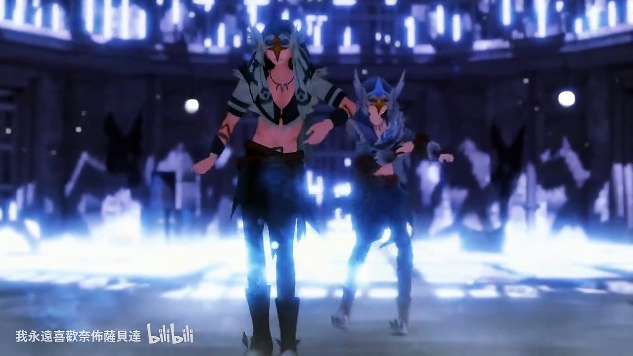 第五人格MMD：【我永遠喜歡奈佈薩貝達】 ‖奈佈‖ 愚蠢者們嘲笑著這個世界，將我累贅一樣的心破壞掉 『Bin』