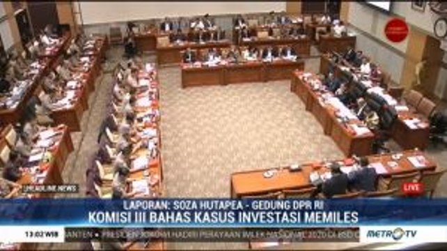Raker Komisi III-Kapolri Bahas Target dan Rencana Kerja Polri di 2020