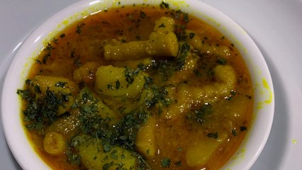 ALOO PAKODE KI SABJI KAISE BANAYE