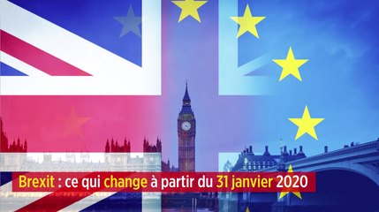 Brexit : ce qui change à partir du 31 janvier 2020