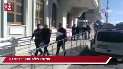 Hırsızlık şüphelisinden gazetecilere: Cinayet mi işledik, ne çekiyorsunuz