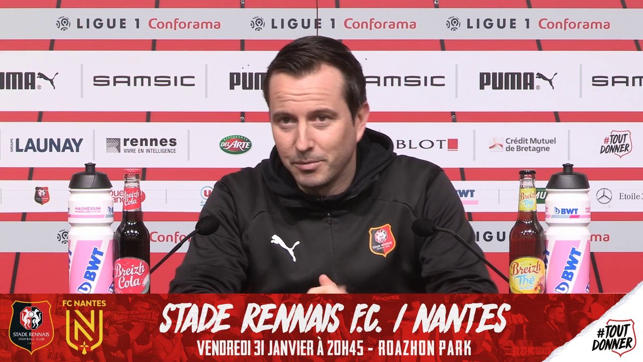 J22. #SRFCFCN - Replay de la conférence de presse d'avant-match