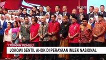 Momen Lucu Warnai Imlek Nasional, Jokowi Sindir Ahok Sampai Wajah Peserta Mirip Ahok