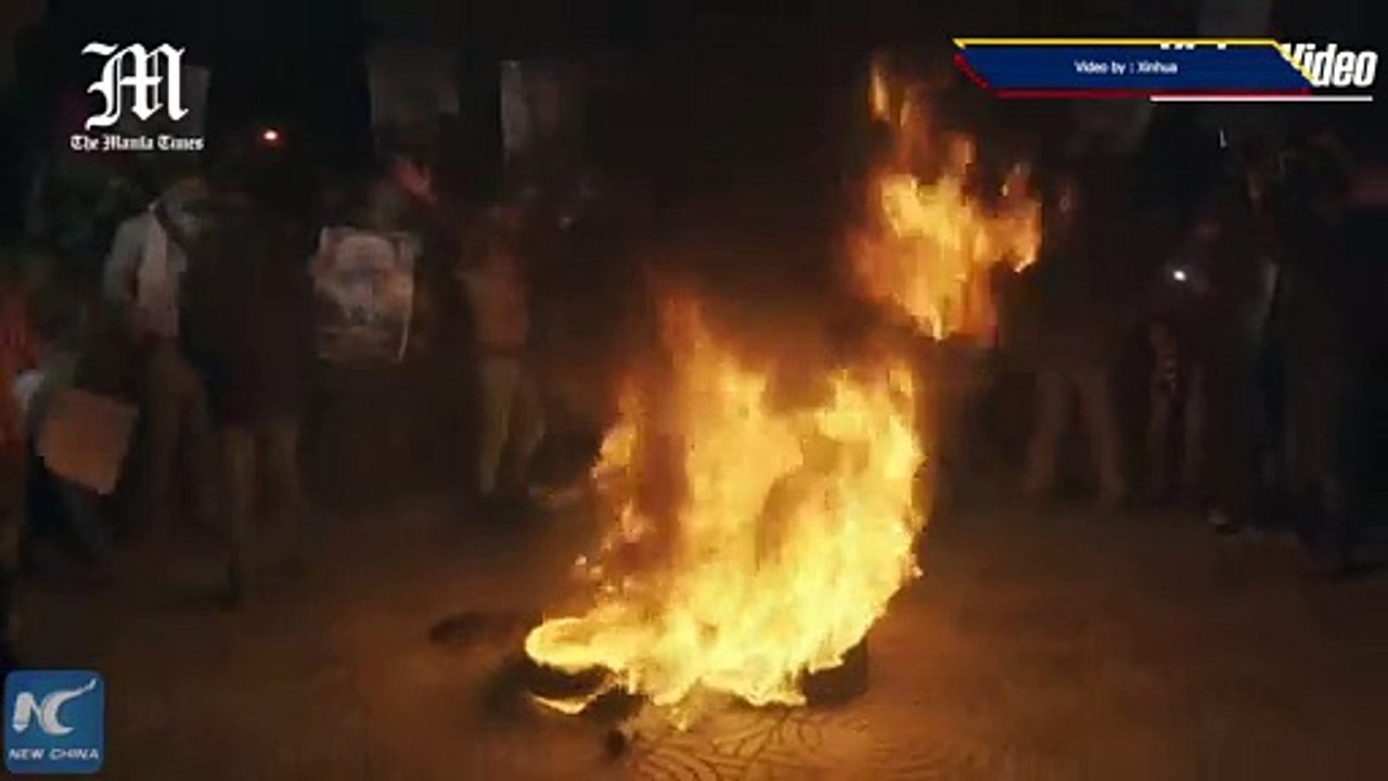 Palestine's protest against Trump's Middle East peace plan