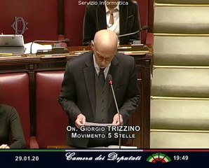 Giorgio Trizzino - Intervento su Piersanti Mattarella (29.01.20)