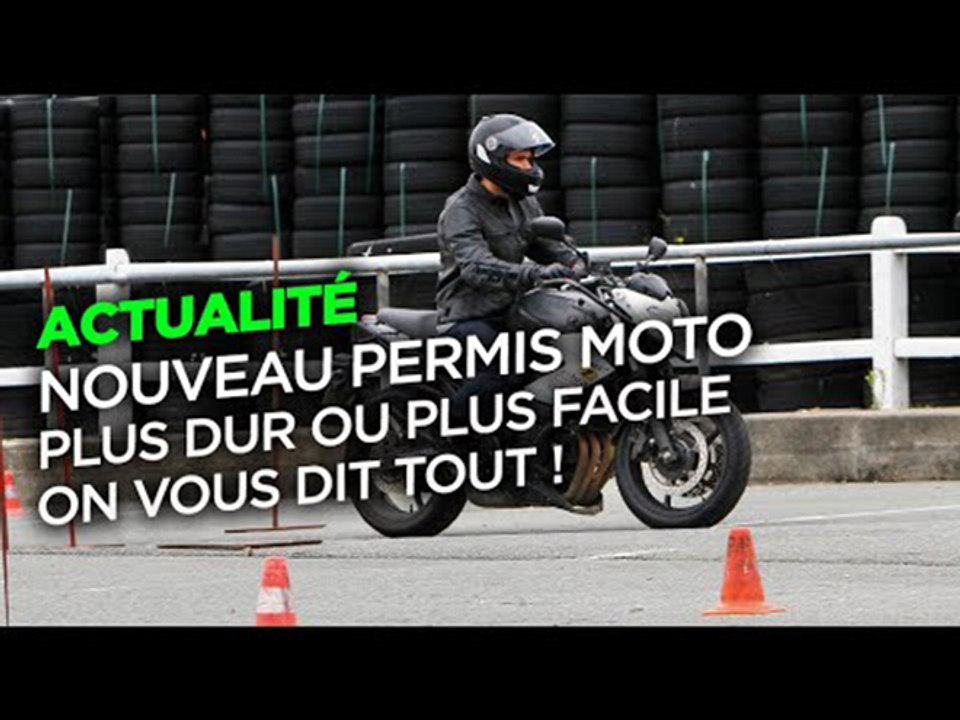 Nouveau permis moto 2020 - plus facile ou plus dur