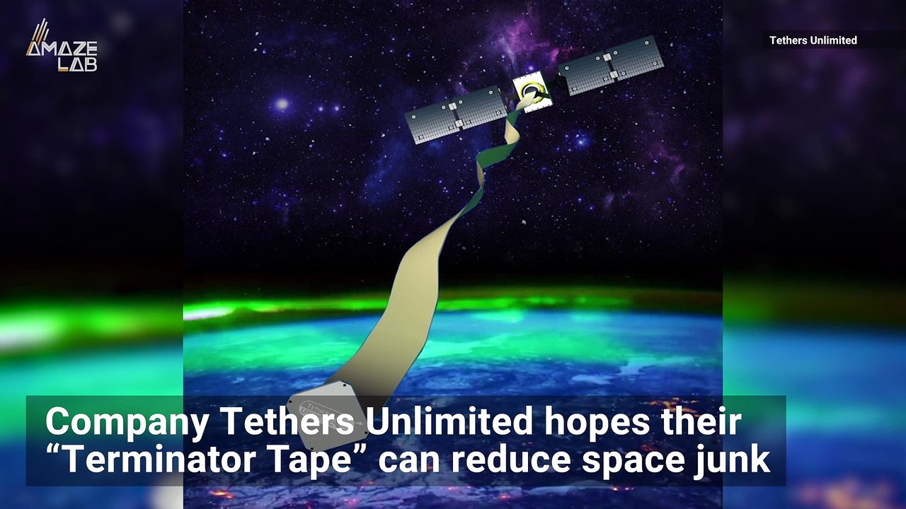 ‘Terminator Tape’ Could Conquer Earth's Space Junk Problem