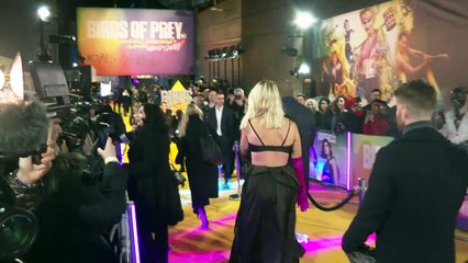 Stars praise Margot Robbie at Birds of Prey premiere
