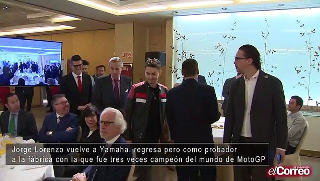 Jorge Lorenzo vuelve a Yamaha, regresa pero como probador a la fábrica con la que fue tres veces campeón del mundo de MotoGP