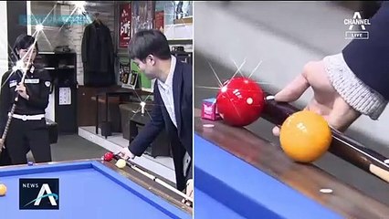 뇌수술 이겨낸 ‘당구 천재’ 이미래…“처음엔 재미 없었다”