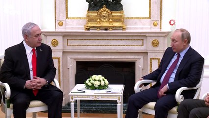 - İsrail Başbakanı Netanyahu, Rusya Devlet Başkanı Putin ile görüştü