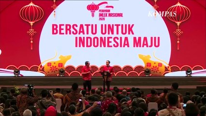 Saat Jokowi Bertemu Dengan Ahok KW di Perayaan Imlek Nasional 2020