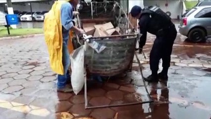 Confusão envolvendo carrinho de recicláveis vai parar na delegacia