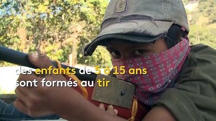 Mexique : des enfants armés pour faire face aux narcotrafiquants