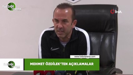 Mehmet Özdilek'ten açıklamalar! "Bireysel anlamda ciddi sıkıntılarımız var"