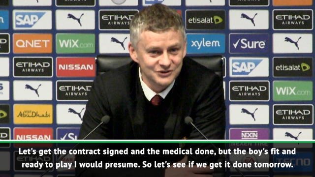 Fernandes is fit, but let him sign the contract first! - Solskajer