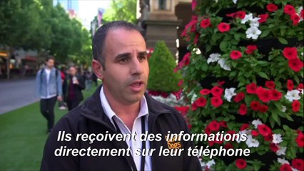 Une application aide les malvoyants à se déplacer dans Melbourne