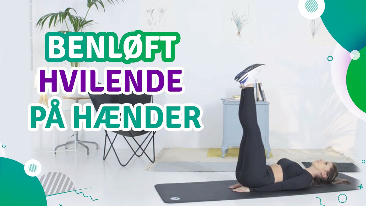 Benløft hvilende på hænder - Fit Og Frisk
