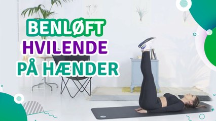 Benløft hvilende på hænder - Fit Og Frisk