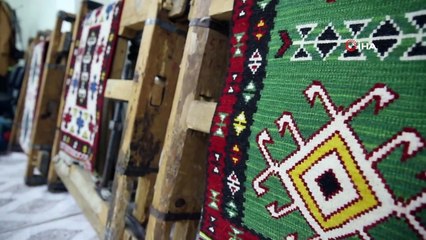 Şanlıurfa’da kilim dokuma geleneği gün yüzüne çıkartılıyor