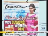 Pinay beauty queen Cristine Picardal, kinoronahang “Miss Diamond of the World”
