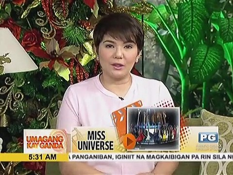 Miss Universe Pia Wurtzbach, kinumpirma na sa Maynila idadaos ang Miss Universe