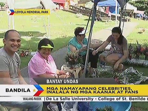 Mga namayapang celebrities, inalala ng mga kaanak at fans