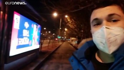 En la trastienda del coronavirus: un español muestra las calles desiertas de Pekín