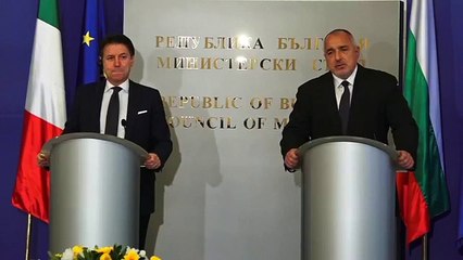 Conte a Sofia con Boyko Borissov (30.01.20)
