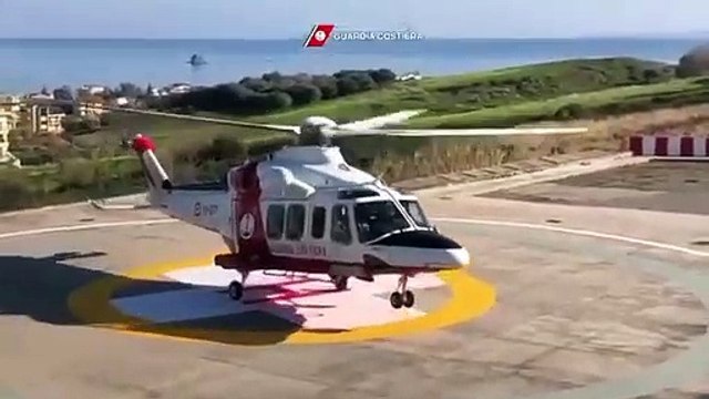 Guardia Costiera cerca relitti e droga sul litorale tirrenico (30.01.20)