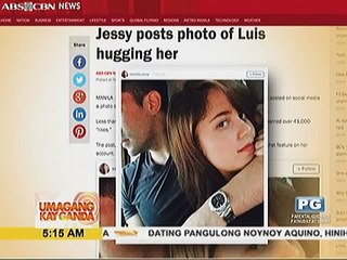 Litrato ni Jessy Mendiola na niyakap ni Luis Manzano, agaw-pansin ng netizens