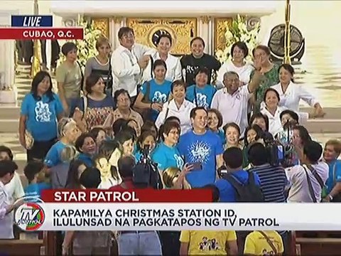 Kapamilya Christmas Station ID, ilulunsad pagkatapos ng TV Patrol