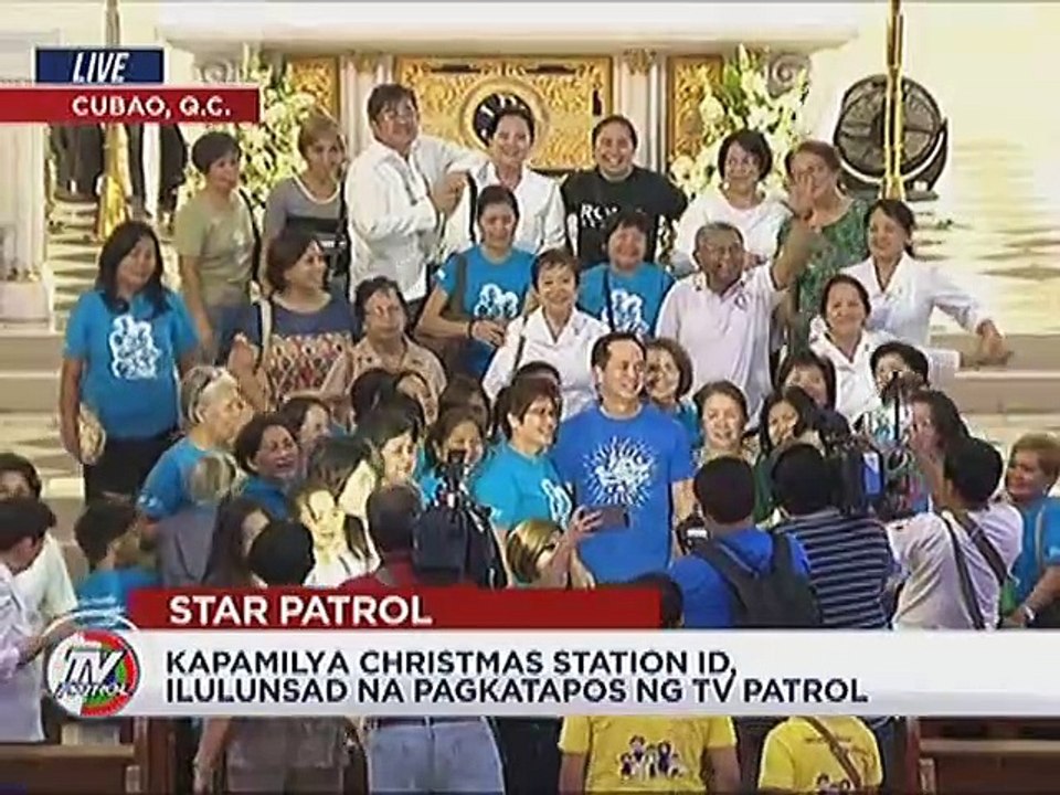 Kapamilya Christmas Station ID, ilulunsad pagkatapos ng TV Patrol