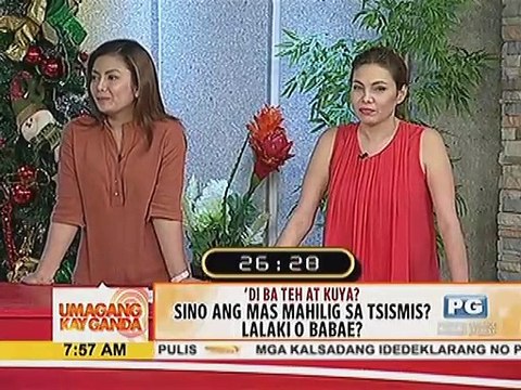 Sino ang mas mahilig sa tsimis? Lalaki o babae?