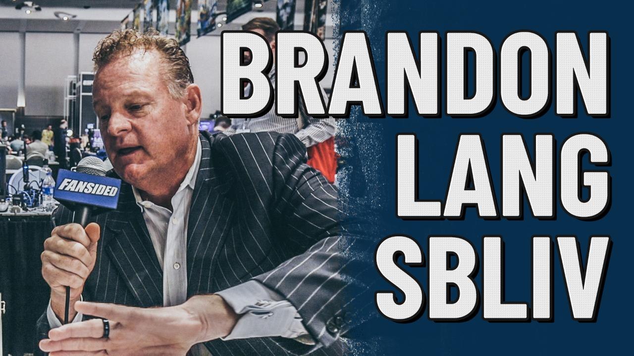 Brandon Lang at Super Bowl LIV