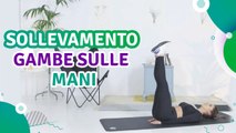 Sollevamento gambe sulle mani - Siamo Sportivi