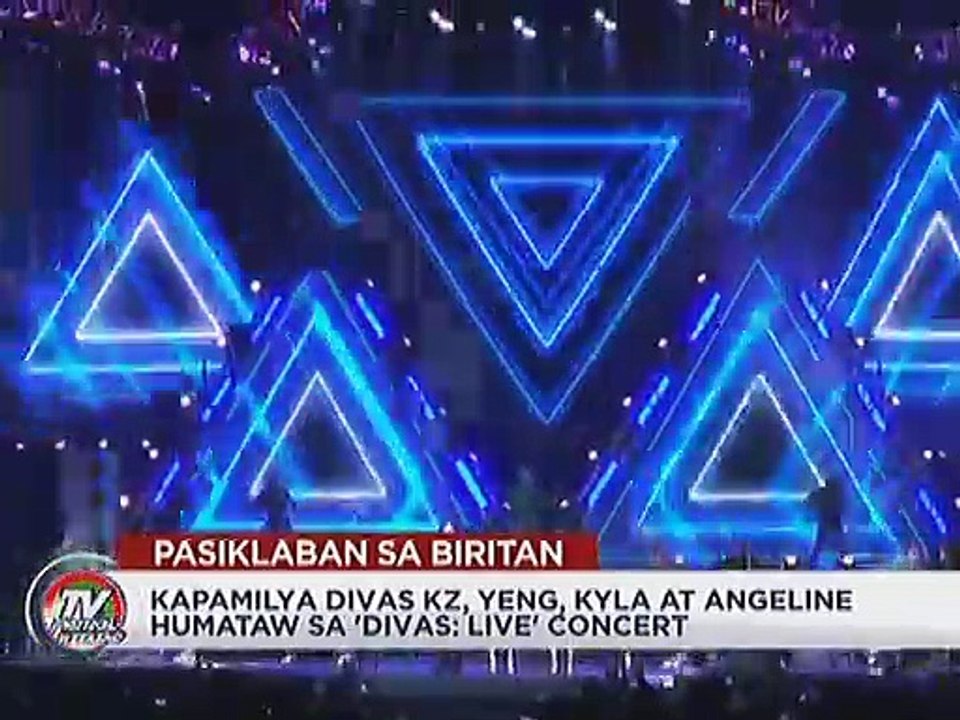 Kapamilya Divas KZ, Yeng, Kyla at Angeline humataw sa ‘Divas: Live’ ConcertTVP111216-1