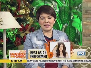 Sarah G, itinanghal bilang “Best Asian Performer” sa Tokyo Classic Rock Awards