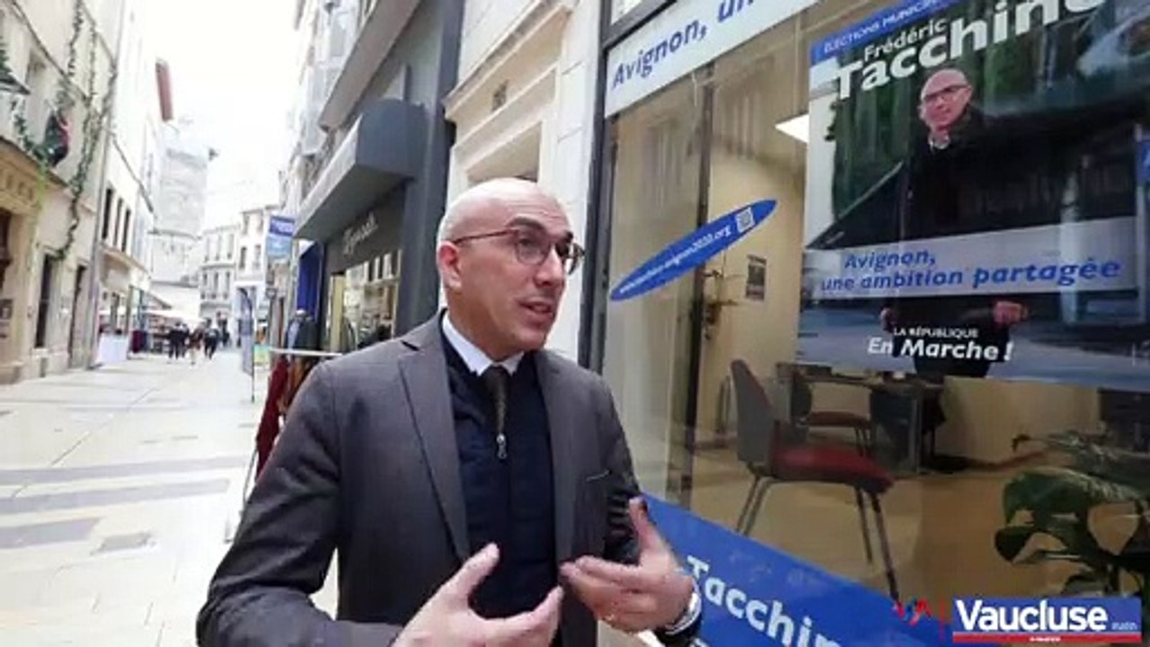Frédéric Tacchino, candidat LREM aux municipales d'Avignon