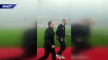 Sergen Yalçın, Vodafone Park’ta coşkulu şekilde Beşiktaş’a imza attı