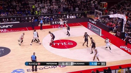 Partizan took its defense to the next level